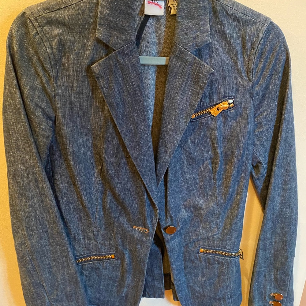 Armani Exchange A/X Denim Jacket.